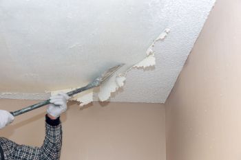 Popcorn Ceiling Removal by A Brush of Color Inc