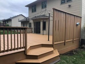 Deck Staining in Maple Plain, MN.