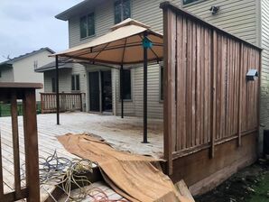 Before and After Deck and Fence Staining in New Hope, MN (1)